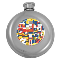 Hide And Seek Round Hip Flask (5 Oz)