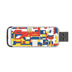 Hide And Seek Portable Usb Flash (one Side)