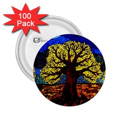 Tree Of Life 2 25  Buttons (100 Pack) 