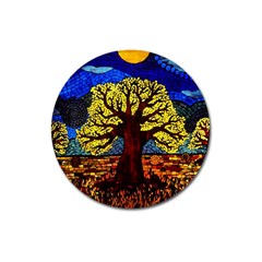 Tree Of Life Magnet 3  (round)