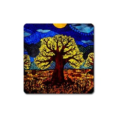 Tree Of Life Square Magnet