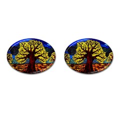 Tree Of Life Cufflinks (oval) by BangZart