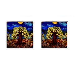 Tree Of Life Cufflinks (square)