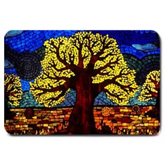 Tree Of Life Large Doormat  by BangZart