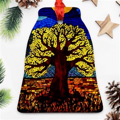 Tree Of Life Bell Ornament (two Sides) by BangZart