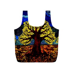 Tree Of Life Full Print Recycle Bags (s) 