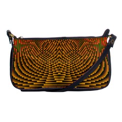 Fractal Pattern Shoulder Clutch Bags by BangZart