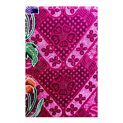 Pink Batik Cloth Fabric Shower Curtain 48  X 72  (small)  by BangZart