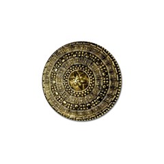 Gold Roman Shield Costume Golf Ball Marker by BangZart