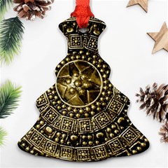 Gold Roman Shield Costume Ornament (christmas Tree)  by BangZart