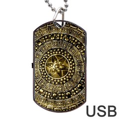 Gold Roman Shield Costume Dog Tag Usb Flash (one Side) by BangZart