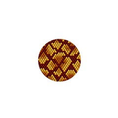 Snake Skin Pattern Vector 1  Mini Buttons