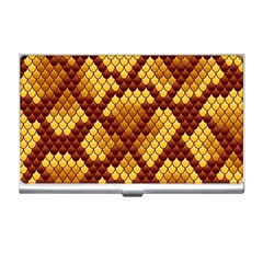 Snake Skin Pattern Vector Business Card Holders by BangZart