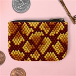 Snake Skin Pattern Vector Mini Coin Purses Back