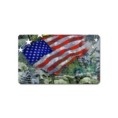 Usa United States Of America Images Independence Day Magnet (name Card) by BangZart