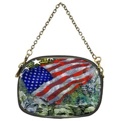 Usa United States Of America Images Independence Day Chain Purses (one Side)  by BangZart