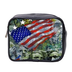 Usa United States Of America Images Independence Day Mini Toiletries Bag 2-side by BangZart