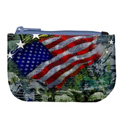 Usa United States Of America Images Independence Day Large Coin Purse