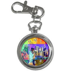 New York City The Statue Of Liberty Key Chain Watches