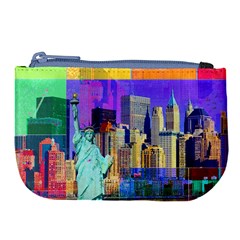 New York City The Statue Of Liberty Large Coin Purse