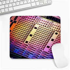 Optics Electronics Machine Technology Circuit Electronic Computer Technics Detail Psychedelic Abstra Large Mousepads by BangZart