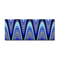 Waves Blue Cosmetic Storage Cases by Colorfulart23