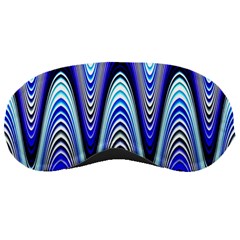 Waves Blue Sleeping Masks by Colorfulart23