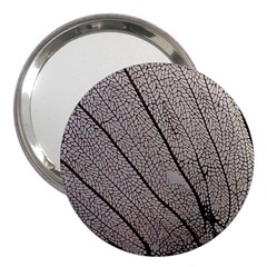 Sea Fan Coral Intricate Patterns 3  Handbag Mirrors