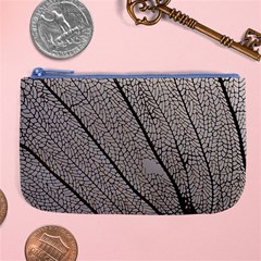 Sea Fan Coral Intricate Patterns Large Coin Purse