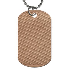 Tooling Patterns Dog Tag (one Side)