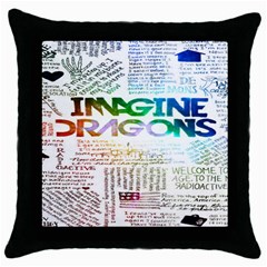 Imagine Dragons Quotes Throw Pillow Case (black) by BangZart