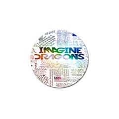 Imagine Dragons Quotes Golf Ball Marker by BangZart