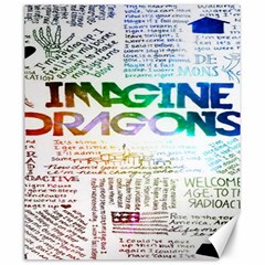 Imagine Dragons Quotes Canvas 20  X 24   by BangZart