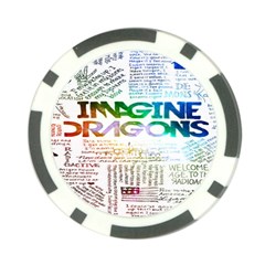 Imagine Dragons Quotes Poker Chip Card Guard (10 Pack) by BangZart