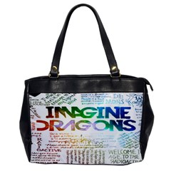 Imagine Dragons Quotes Office Handbags by BangZart