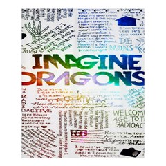 Imagine Dragons Quotes Shower Curtain 60  X 72  (medium)  by BangZart