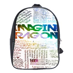 Imagine Dragons Quotes School Bags (xl) 