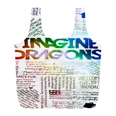 Imagine Dragons Quotes Full Print Recycle Bags (l)  by BangZart