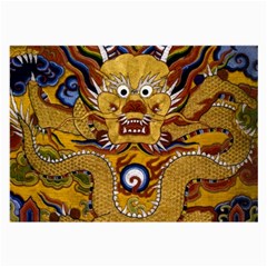 Chinese Dragon Pattern Large Glasses Cloth