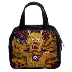 Chinese Dragon Pattern Classic Handbags (2 Sides)