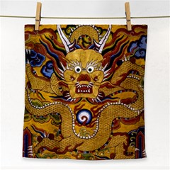 Chinese Dragon Pattern Face Towel by BangZart