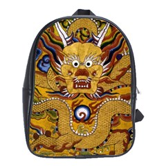 Chinese Dragon Pattern School Bags(large)  by BangZart