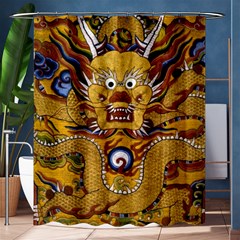 Chinese Dragon Pattern Shower Curtain 60  X 72  (medium)  by BangZart