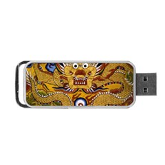 Chinese Dragon Pattern Portable Usb Flash (two Sides) by BangZart