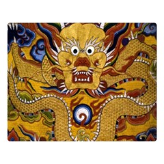 Chinese Dragon Pattern Double Sided Flano Blanket (large)  by BangZart