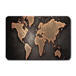 Grunge Map Of Earth Small Doormat  24 x16  Door Mat