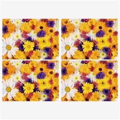 Colorful Flowers Pattern Belt Buckles by BangZart