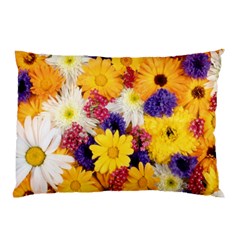 Colorful Flowers Pattern Pillow Case (two Sides) by BangZart