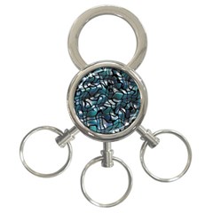 Old Spiderwebs On An Abstract Glass 3-ring Key Chains by BangZart