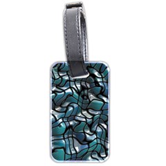 Old Spiderwebs On An Abstract Glass Luggage Tags (two Sides) by BangZart